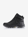 ALPINE PRO Černé pánské outdoorové boty s membránou PTX ALPINE PRO Kneiffe