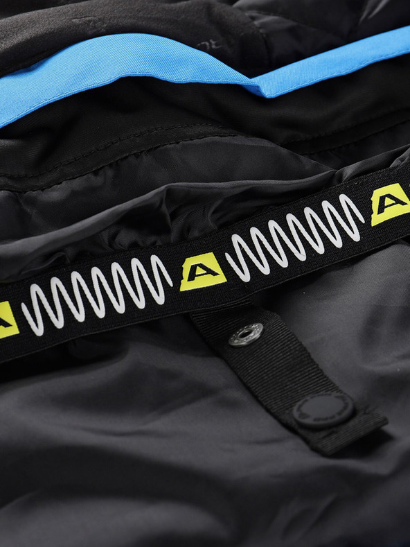 ALPINE PRO Světle zelená pánská lyžařská bunda ALPINE PRO Zarib