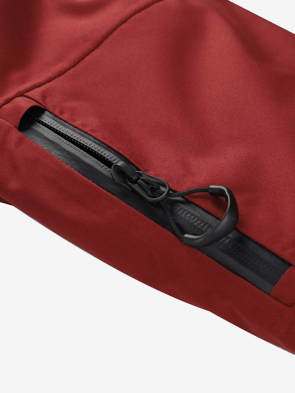 ALPINE PRO Vínová pánská lyžařská bunda ALPINE PRO Uzer