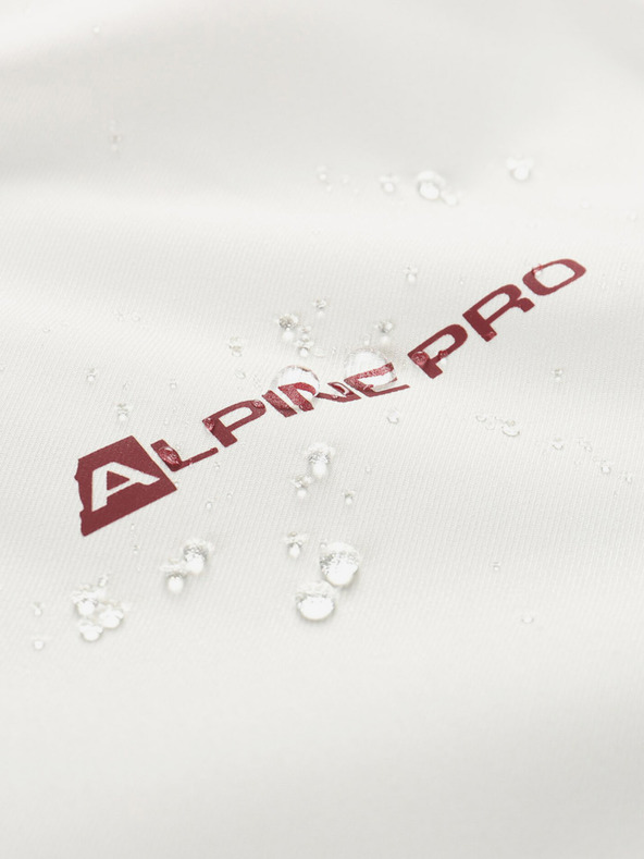 ALPINE PRO Vínová pánská lyžařská bunda ALPINE PRO Uzer