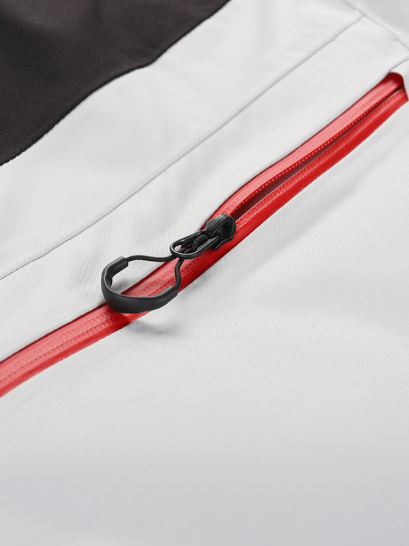 ALPINE PRO Šedá pánská lyžařská bunda ALPINE PRO Uzer