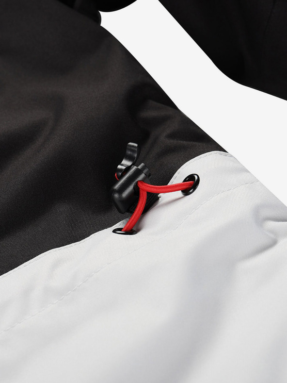 ALPINE PRO Šedá pánská lyžařská bunda ALPINE PRO Uzer