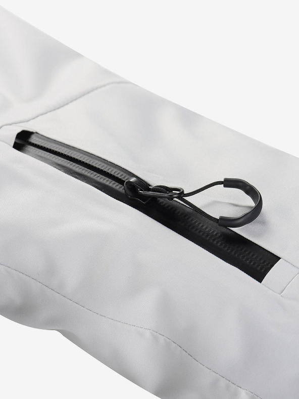 ALPINE PRO Šedá pánská lyžařská bunda ALPINE PRO Uzer