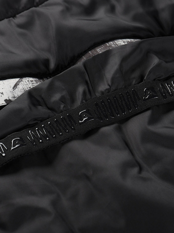 ALPINE PRO Šedá pánská lyžařská bunda ALPINE PRO Uzer