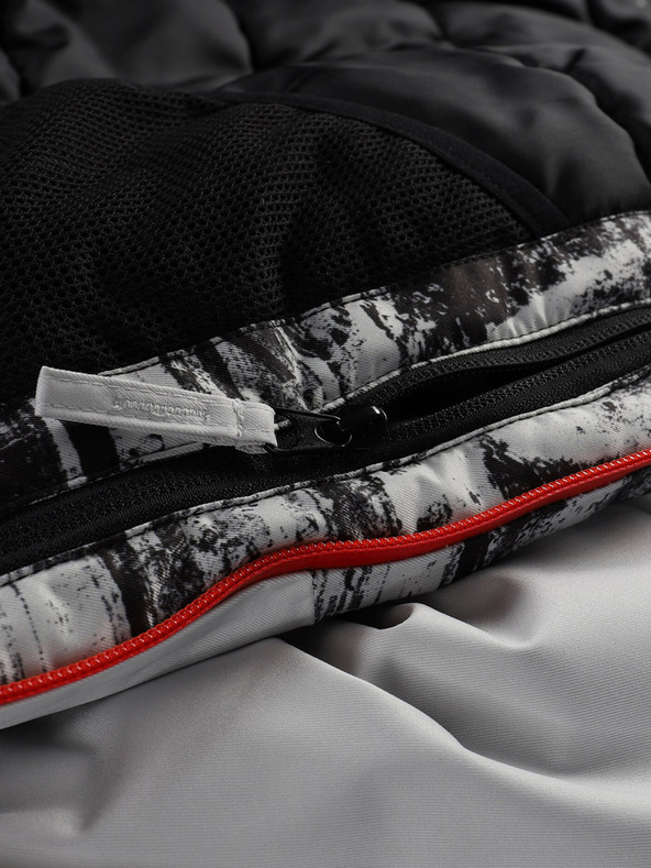 ALPINE PRO Šedá pánská lyžařská bunda ALPINE PRO Uzer