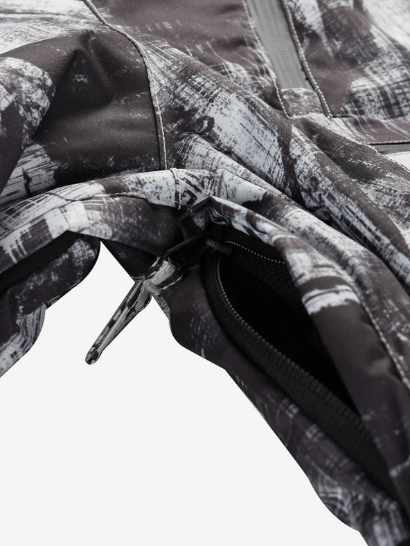 ALPINE PRO Šedá pánská lyžařská bunda ALPINE PRO Omeq