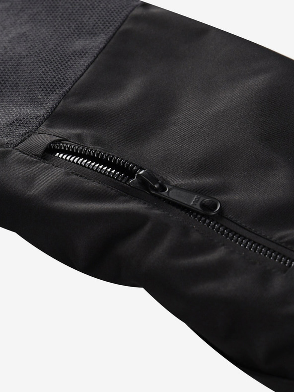 ALPINE PRO Černá pánská lyžařská bunda ALPINE PRO Olad