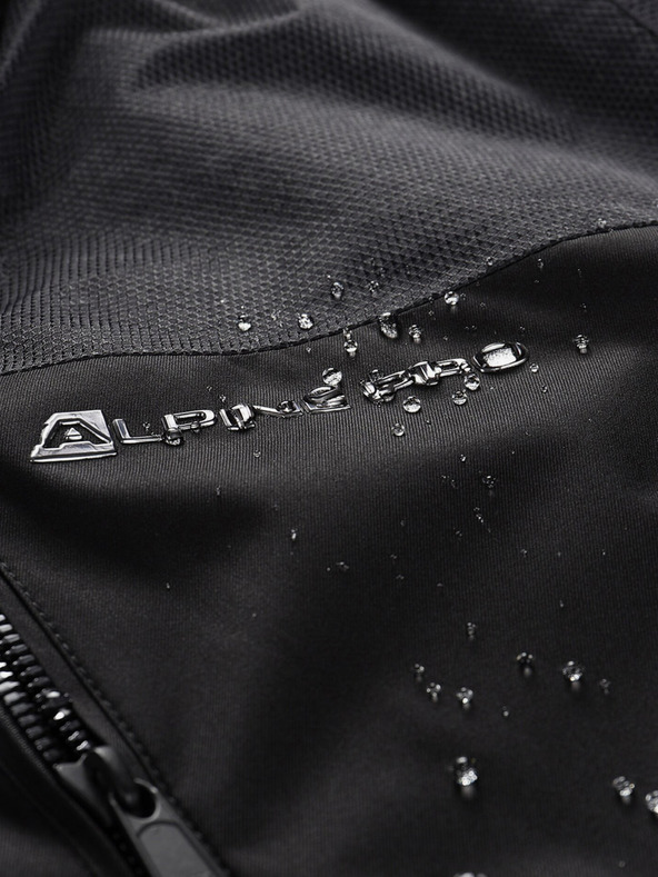 ALPINE PRO Černá pánská lyžařská bunda ALPINE PRO Olad