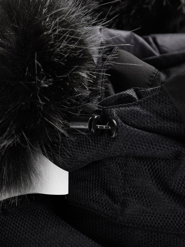 ALPINE PRO Černá pánská lyžařská bunda ALPINE PRO Olad