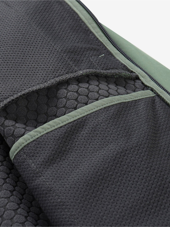 ALPINE PRO Zelená pánská softshellová bunda ALPINE PRO Hoor