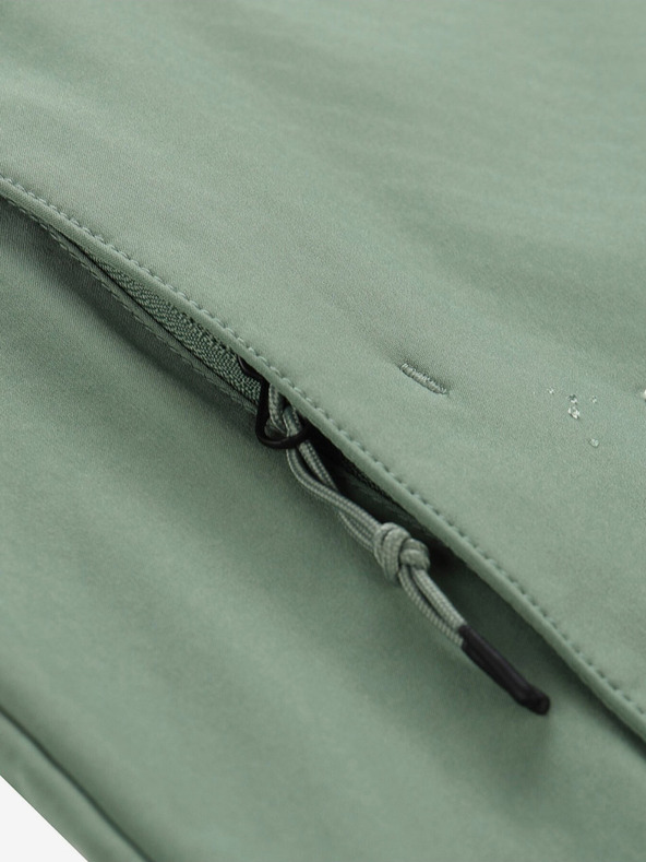 ALPINE PRO Zelená pánská softshellová bunda ALPINE PRO Hoor