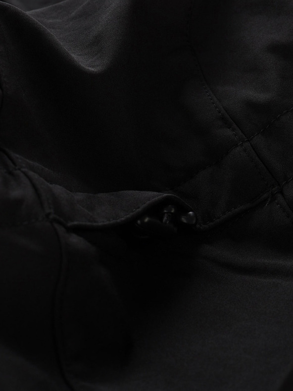 ALPINE PRO Černá pánská softshellová bunda ALPINE PRO Hoor