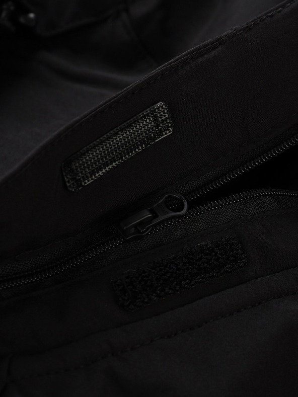 ALPINE PRO Černá pánská softshellová bunda ALPINE PRO Hoor