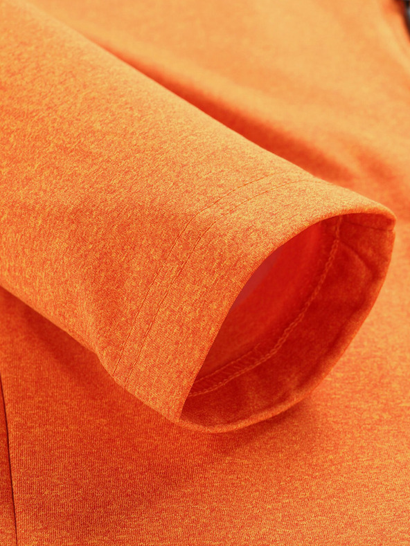 ALPINE PRO Oranžová pánská sportovní mikina ALPINE PRO Goll