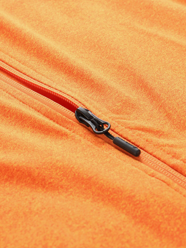 ALPINE PRO Oranžová pánská sportovní mikina ALPINE PRO Goll