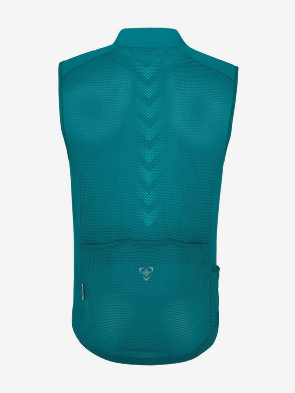 Kilpi Tyrkysová pánská cyklistická vesta Kilpi FLOW-M