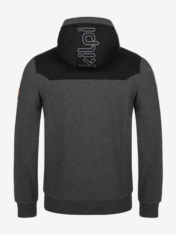 Kilpi Černá pánská mikina s kapucí Kilpi Era-M