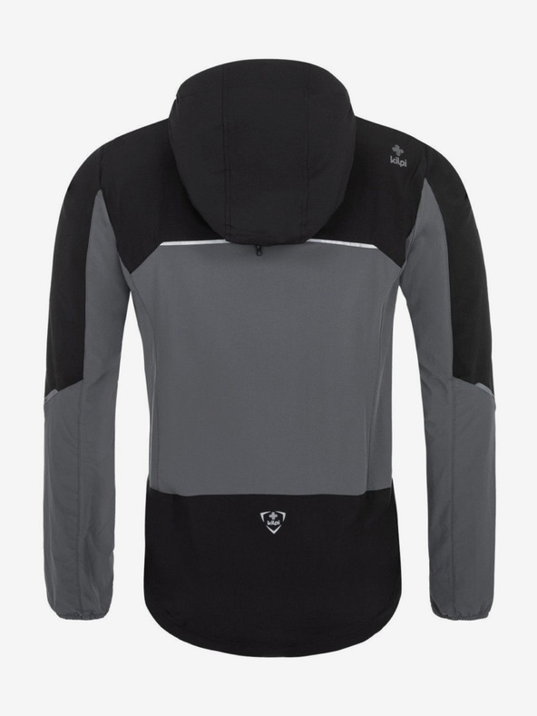 Kilpi Tmavě šedá pánská softshellová bunda Kilpi Neatril-M