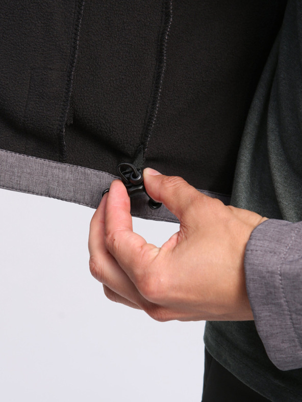 Loap Šedá pánská softshellová bunda LOAP Luskan