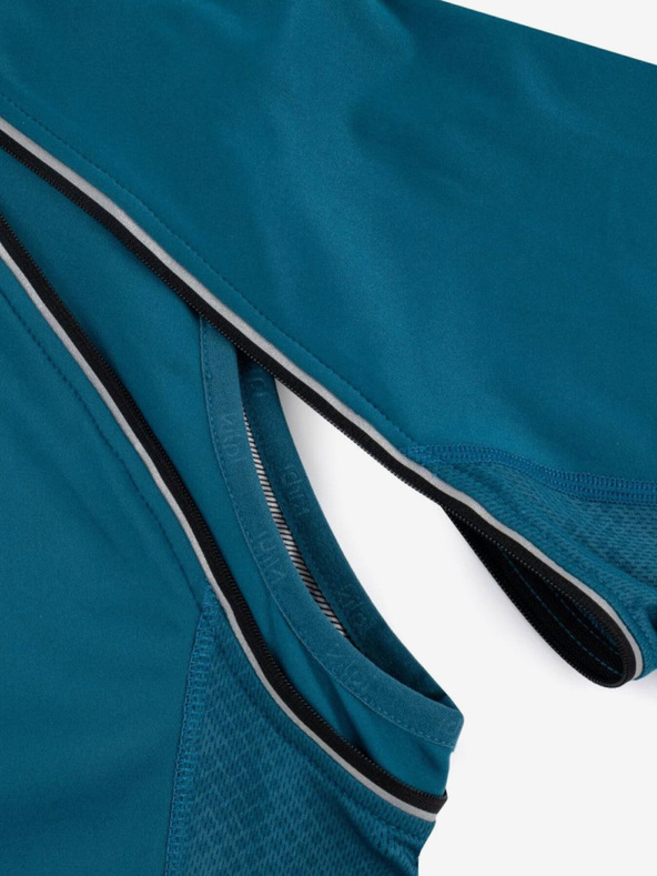 Kilpi Žluto-modrá pánská sportovní softshellová bunda Kilpi Zain-M