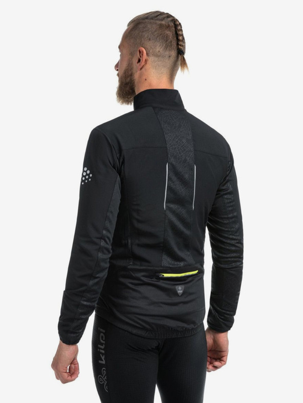 Kilpi Černá pánská sportovní bunda Kilpi Nordim-M