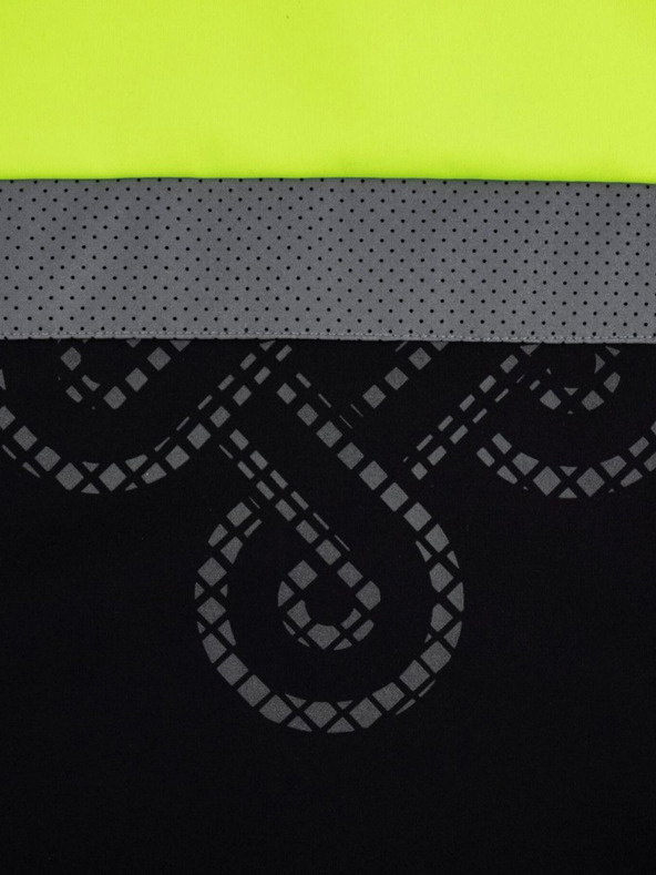 Kilpi Černo-žlutá pánská softshellová bunda na kolo Kilpi Nereto-M