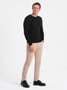 Ombre Clothing Černý pánský svetr Ombre Clothing