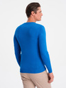 Ombre Clothing Modrý pánský svetr Ombre Clothing