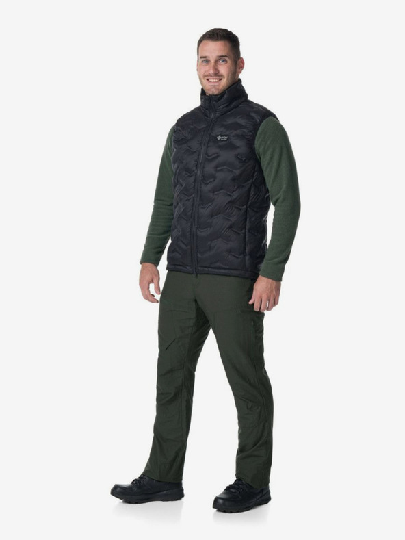 Kilpi Pánská zateplená vesta Kilpi NAI-M Tmavě zelená