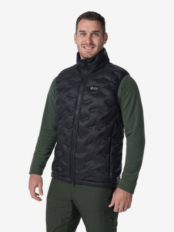 Kilpi Pánská zateplená vesta Kilpi NAI-M Tmavě zelená