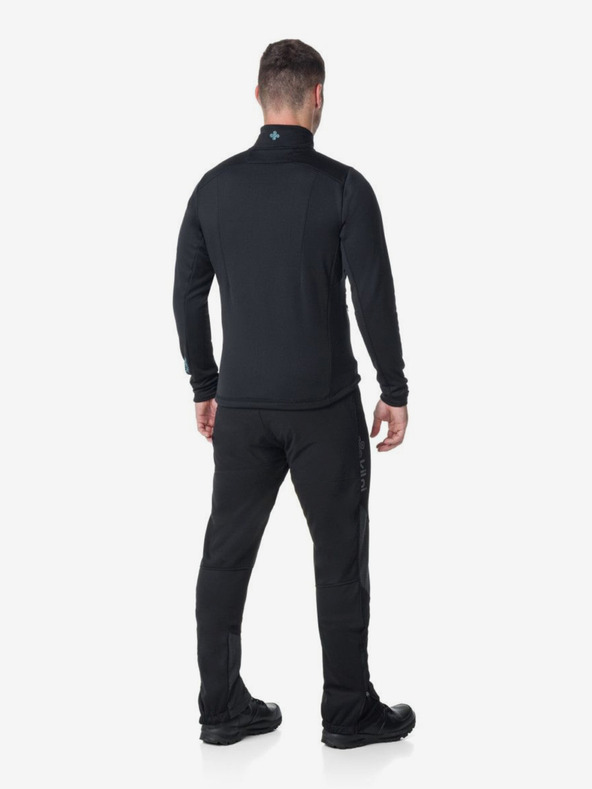 Kilpi Pánská funkční mikina Kilpi TEAM FLEECE-M Černá