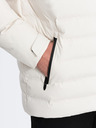 Ombre Clothing Krémová pánská prošívaná zimní bunda Ombre Clothing