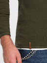 Ombre Clothing Khaki pánský svetr Ombre Clothing