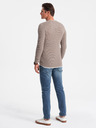 Ombre Clothing Béžový pánský svetr Ombre Clothing