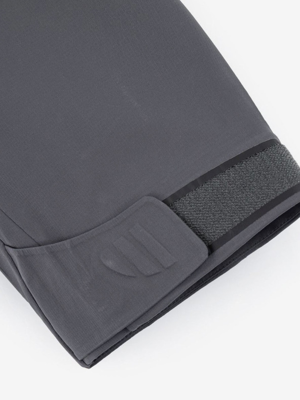 Kilpi Tmavě šedá pánská outdoorová nepromokavá bunda Kilpi HASTAR-M