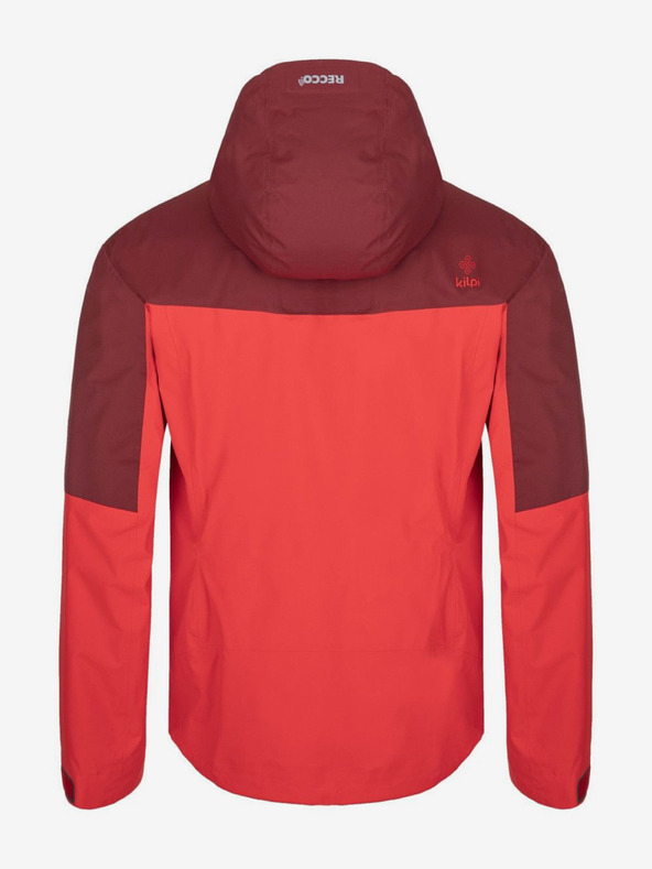 Kilpi Červená pánská outdoorová nepromokavá bunda Kilpi HASTAR-M