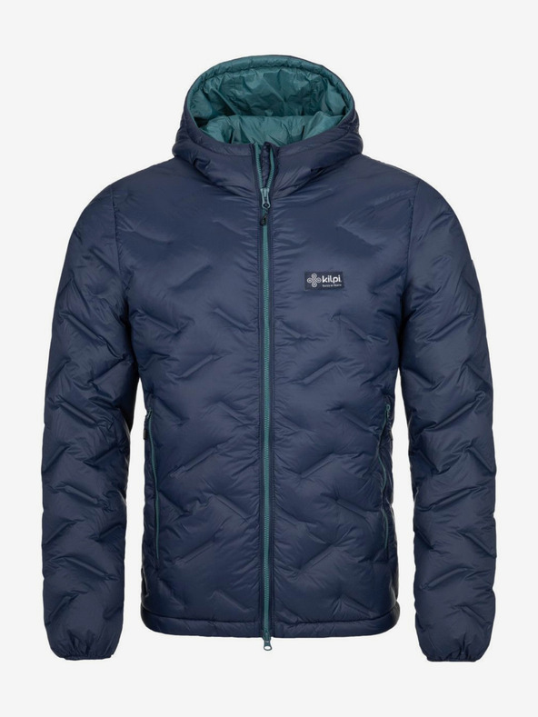 Kilpi Tmavě modrá pánská péřová bunda Kilpi Albert-M