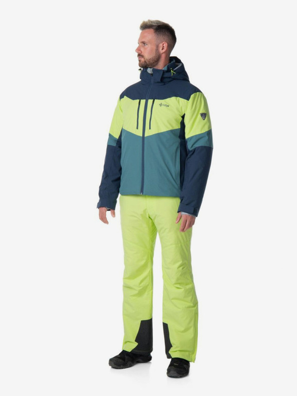 Kilpi Zeleno-modrá pánská lyžařská bunda Kilpi Sion-M