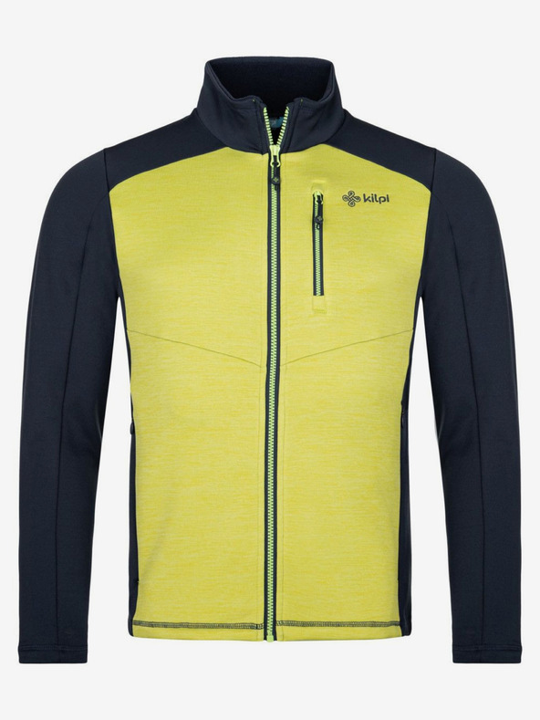 Kilpi Neonově zelená pánská sportovní mikina Kilpi Tomms-M