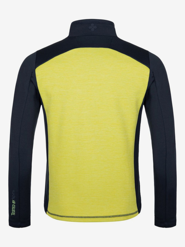 Kilpi Neonově zelená pánská sportovní mikina Kilpi Tomms-M