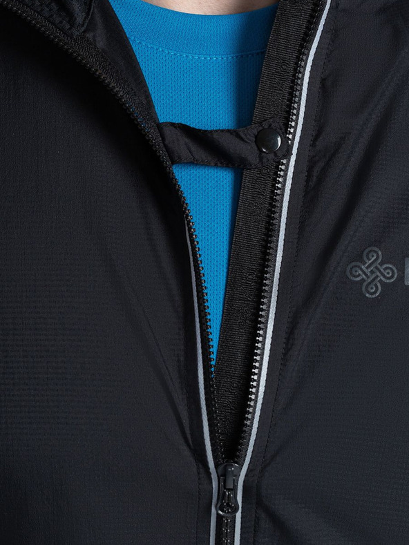 Kilpi Černá pánská lehká běžecká bunda Kilpi TIRANO-M