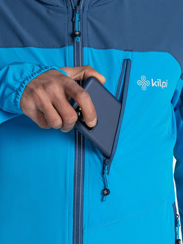 Kilpi Modrá pánská běžecká bunda Kilpi NEATRIL-M