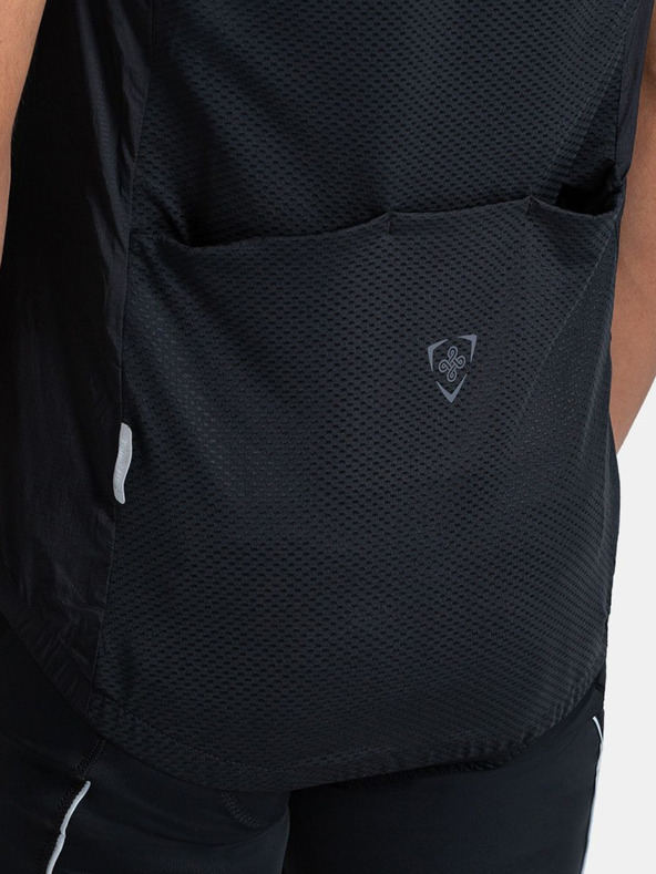 Kilpi Černá pánská cyklistická vesta Kilpi FLOW-M