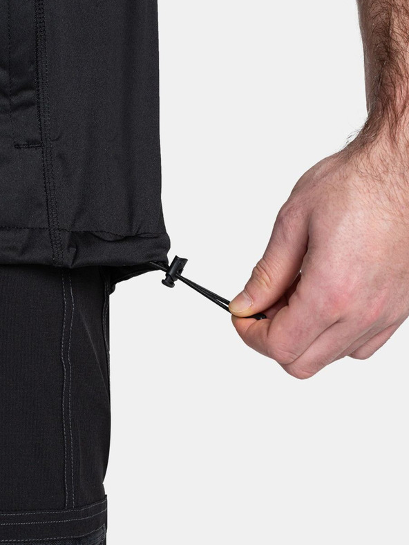 Kilpi Černá pánská softshelová vesta Kilpi RIELLO-M