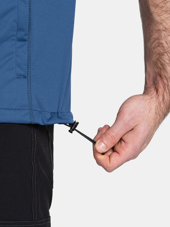 Kilpi Tmavě modrá pánská softshelová vesta Kilpi RIELLO-M