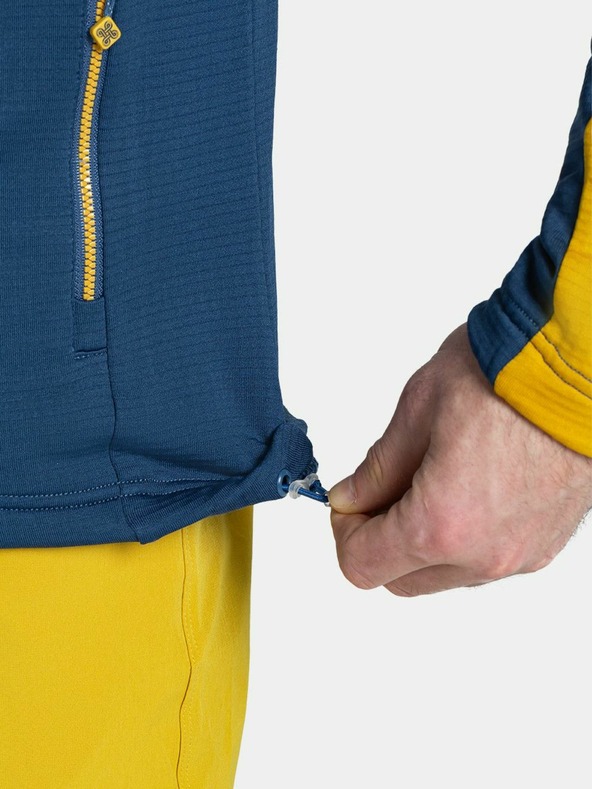 Kilpi Žluto-modrá pánská sportovní mikina Kilpi Sevelen-M