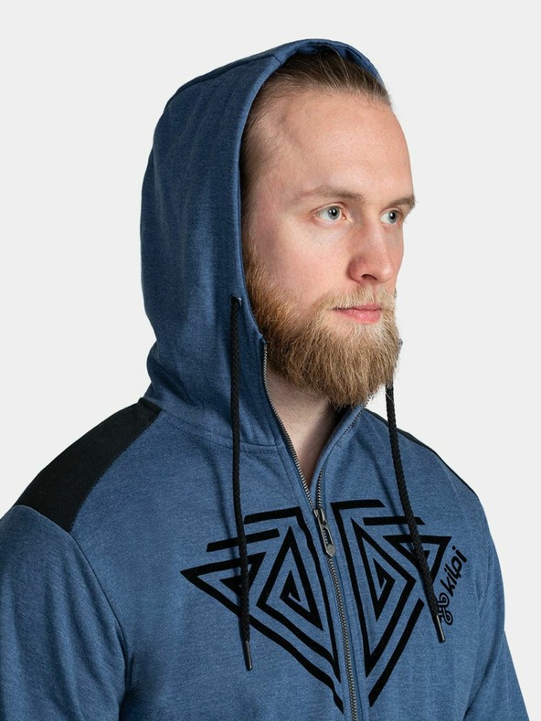 Kilpi Tmavě modrá pánská mikina Kilpi Adelan-M