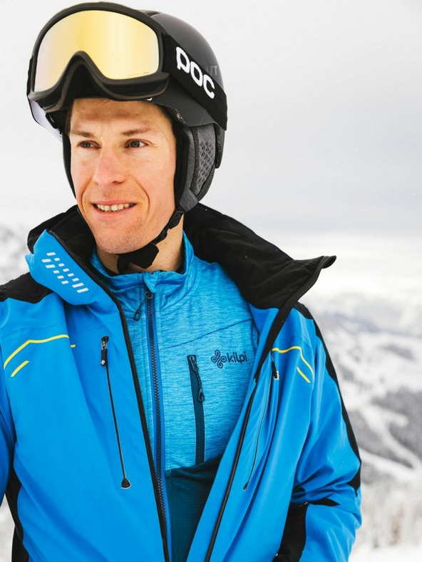 Kilpi Modrá pánská lyžařská bunda Kilpi Hyder-M