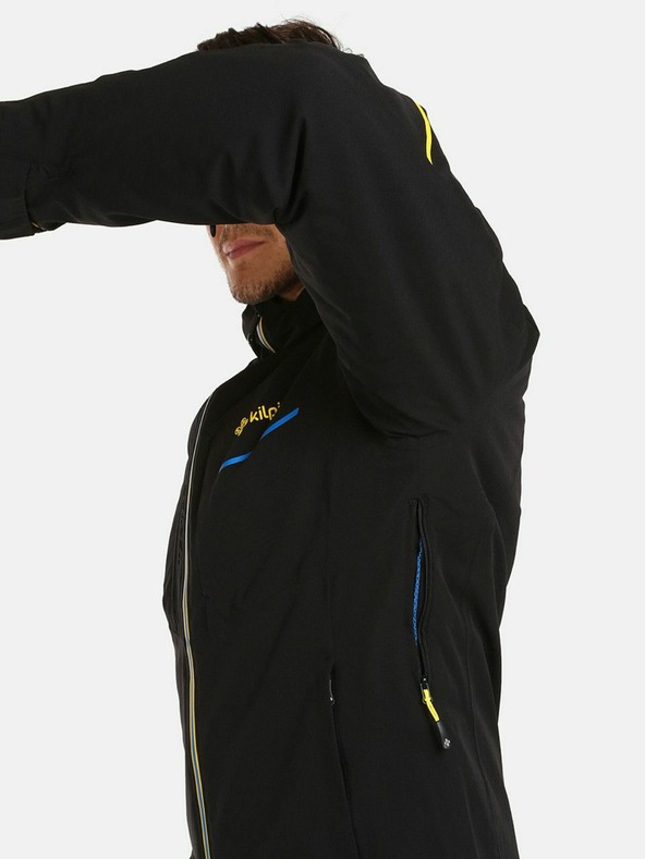 Kilpi Černá pánská lyžařská bunda Kilpi Killy-M