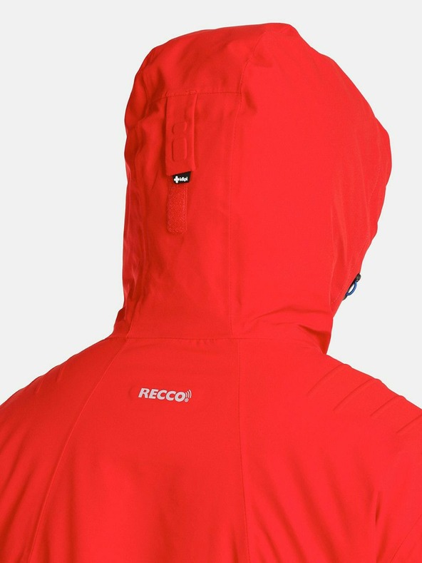 Kilpi Červená pánská lyžařská bunda Kilpi Killy-M